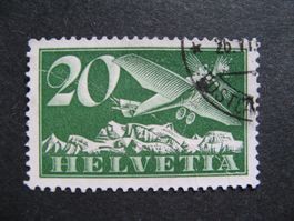 Flugpost F4 gestempelt