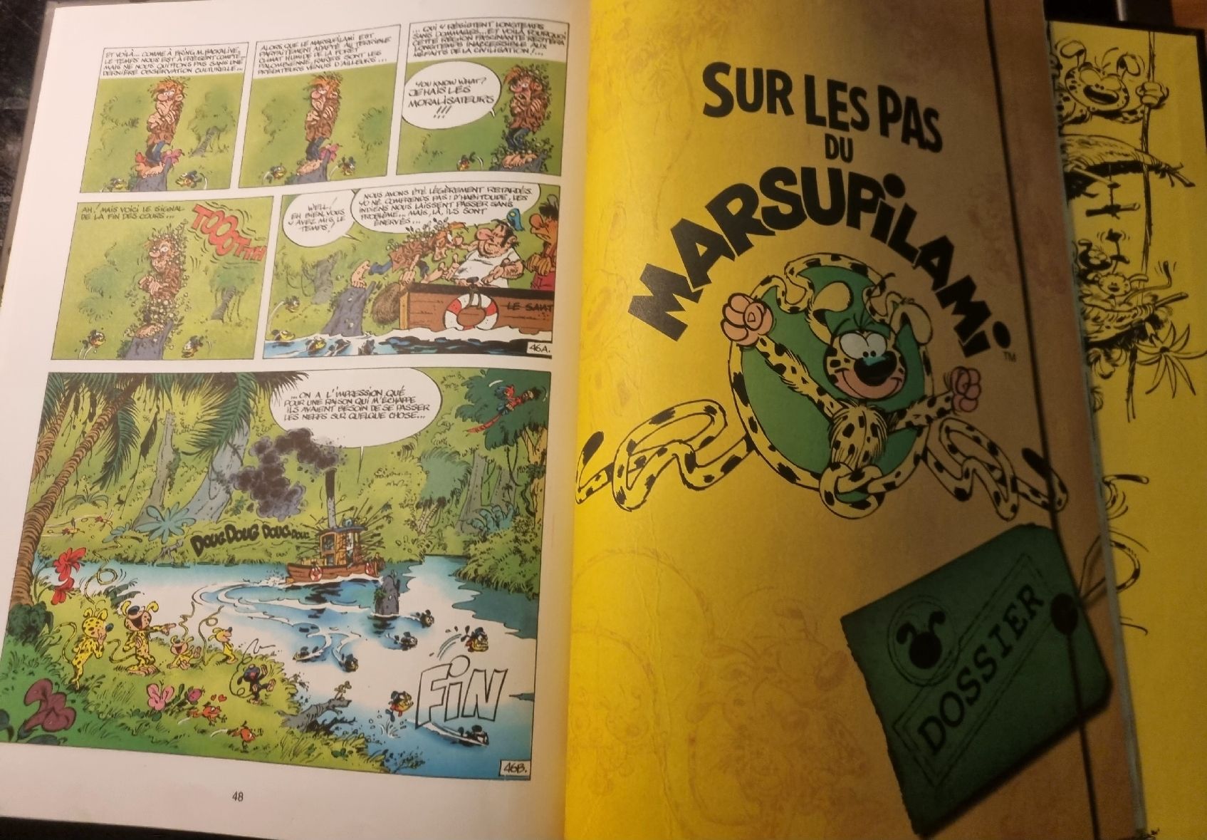 Fumetti: Marsupilami: La Queue du Marsupilami – Usato da Fribourg venduto da sal_5ln6 8