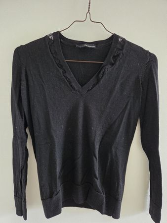 Pull The Kooples noir, dentelle, taille XS - très bon état