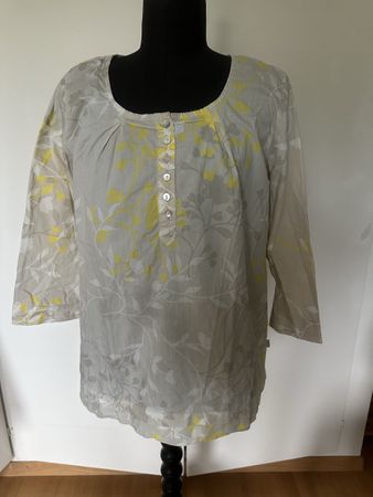 Schönes AIGLE Hemd Bluse Gr. 42 Sommerblumen Muster leicht