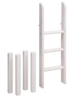 Flexa CLASSIC Leiter gerade Halbhochbett inkl. Pfosten