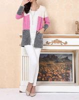 😊Strickjacke (beige-rosa-grau) Gr. M, NP Fr. 79.00 **NEU**