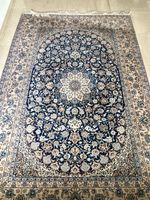 Perserteppich, blau-beige