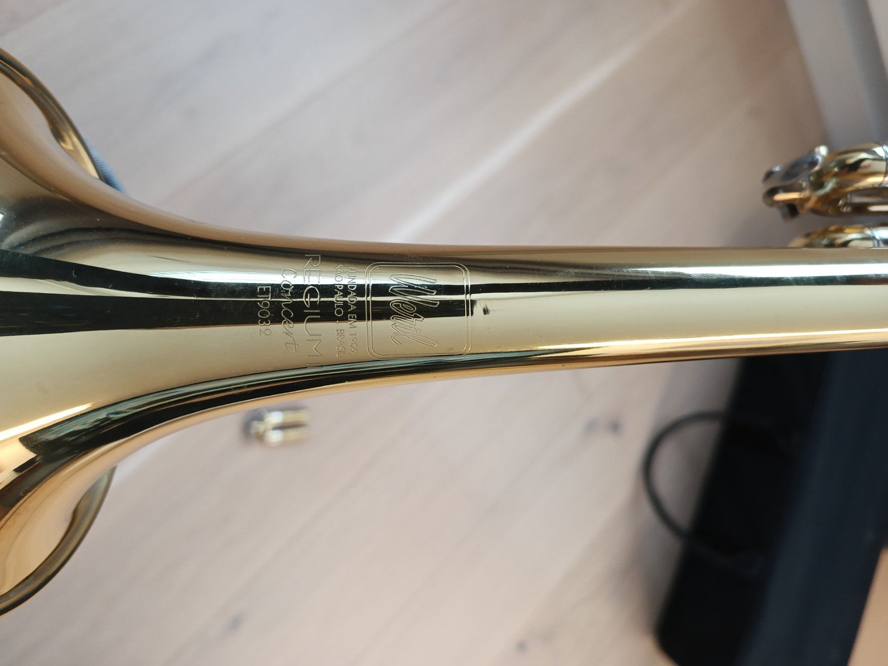 Musikinstrumente: D / Eb Trompete Weril Regium II Concert – Gebraucht aus Muolen von Brassmaster27 2