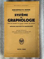 1944 Système de Graphologie Jean Michon Paris