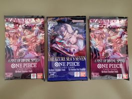 One Piece 3x Booster Pack OP11/OP14 Englisch
