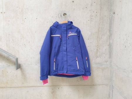 Veste de ski Albright, bleu & rose vif, fille, taille 128