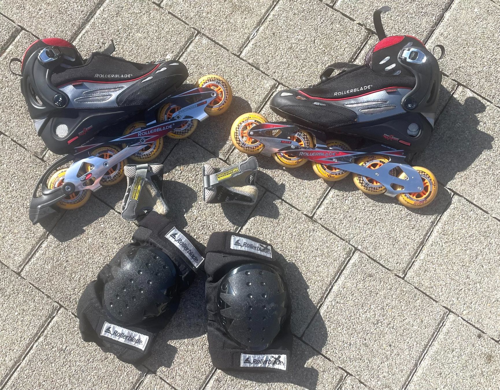 Inline-Skating & Rollschuhe: Rollerblade Inline, Shock Eraser, EU 42,5, US 9,5, 5 Rollen – Gebraucht aus Amriswil von fit8580 3
