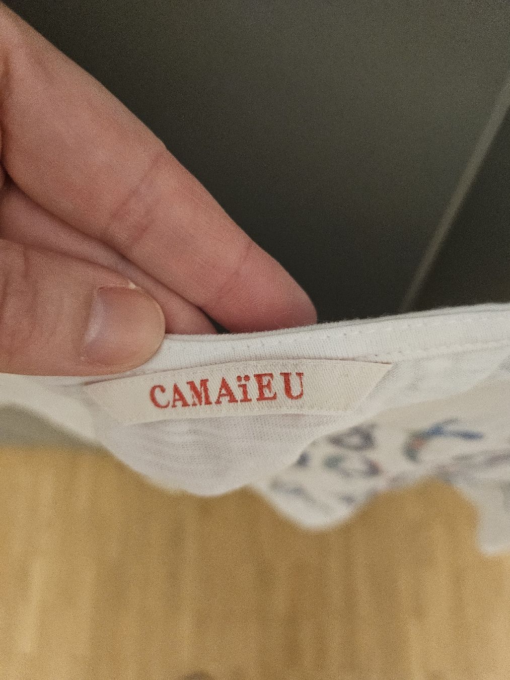 T-shirt: T-shirt Camaieu – Nuovo (secondo la descrizione) da La Tour-de-Peilz venduto da mar_2r26 2