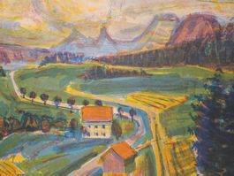 Heinrich Frisch ?? - Lithographie