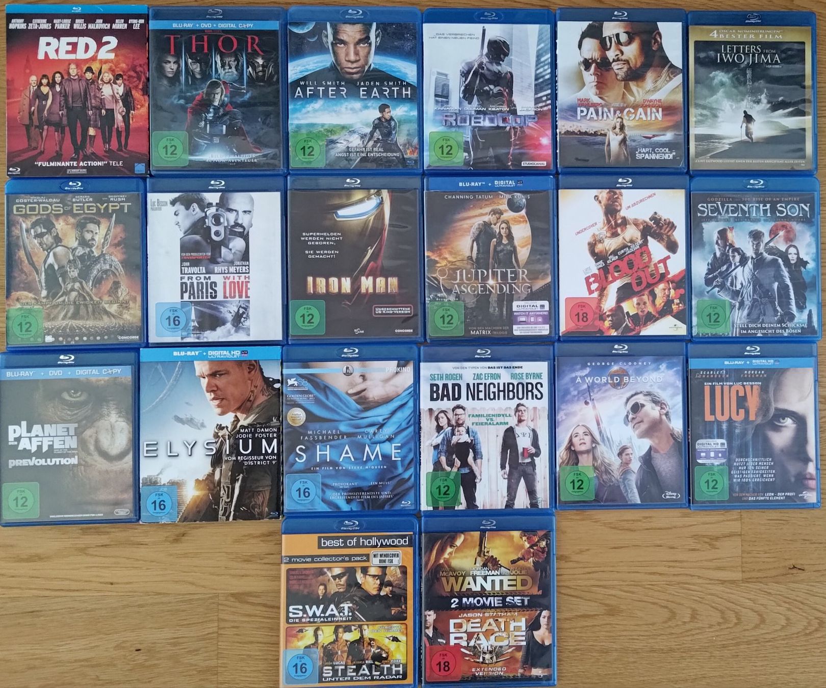 Alle DVDs: 22 x Blu-ray – Gebraucht aus Dörflingen von Super-Bob