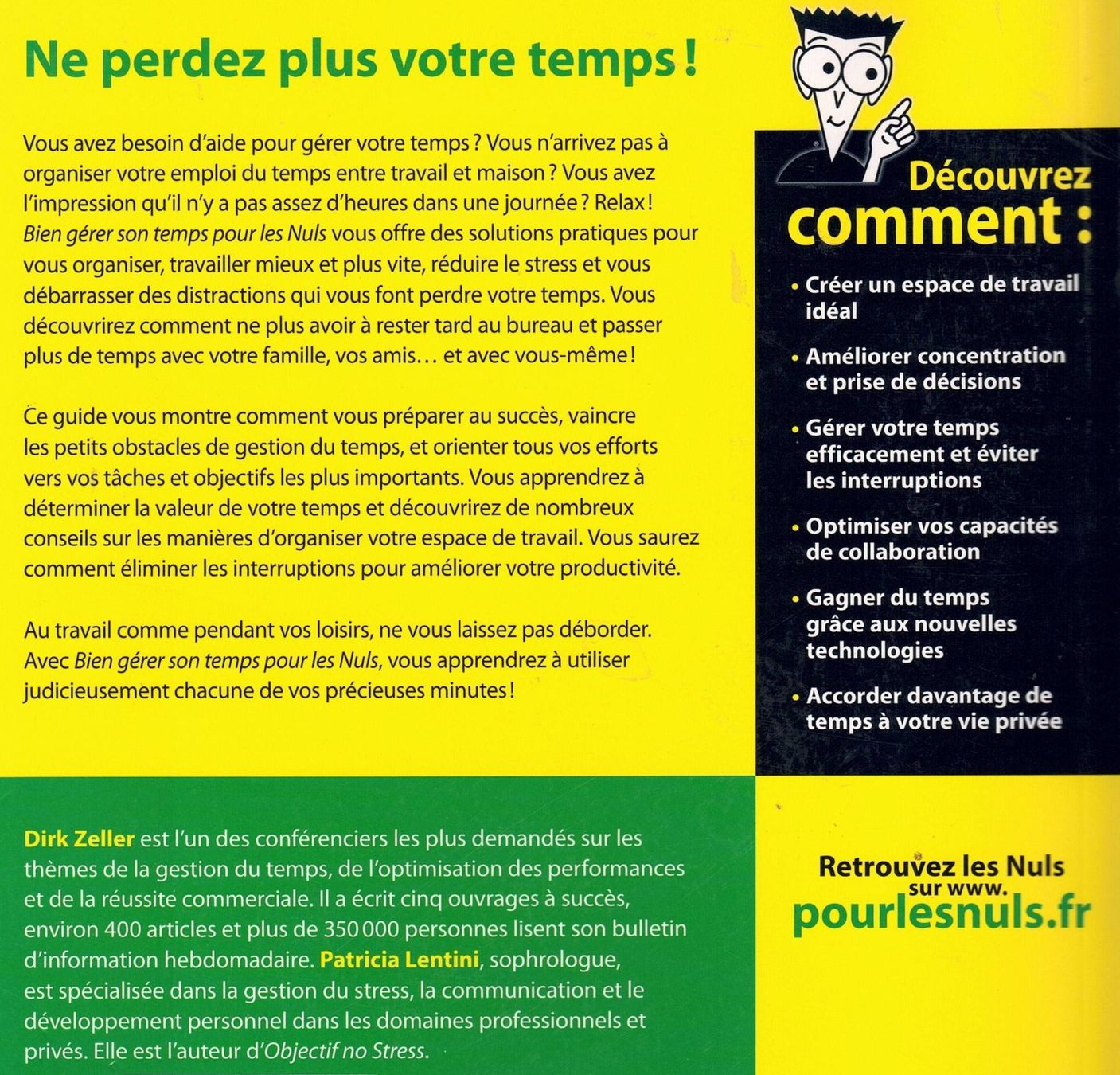 Libri: BIEN GERER SON TEMPS POUR LES NULS – Nuovo (secondo la descrizione) da Belprahon venduto da Moxford 1