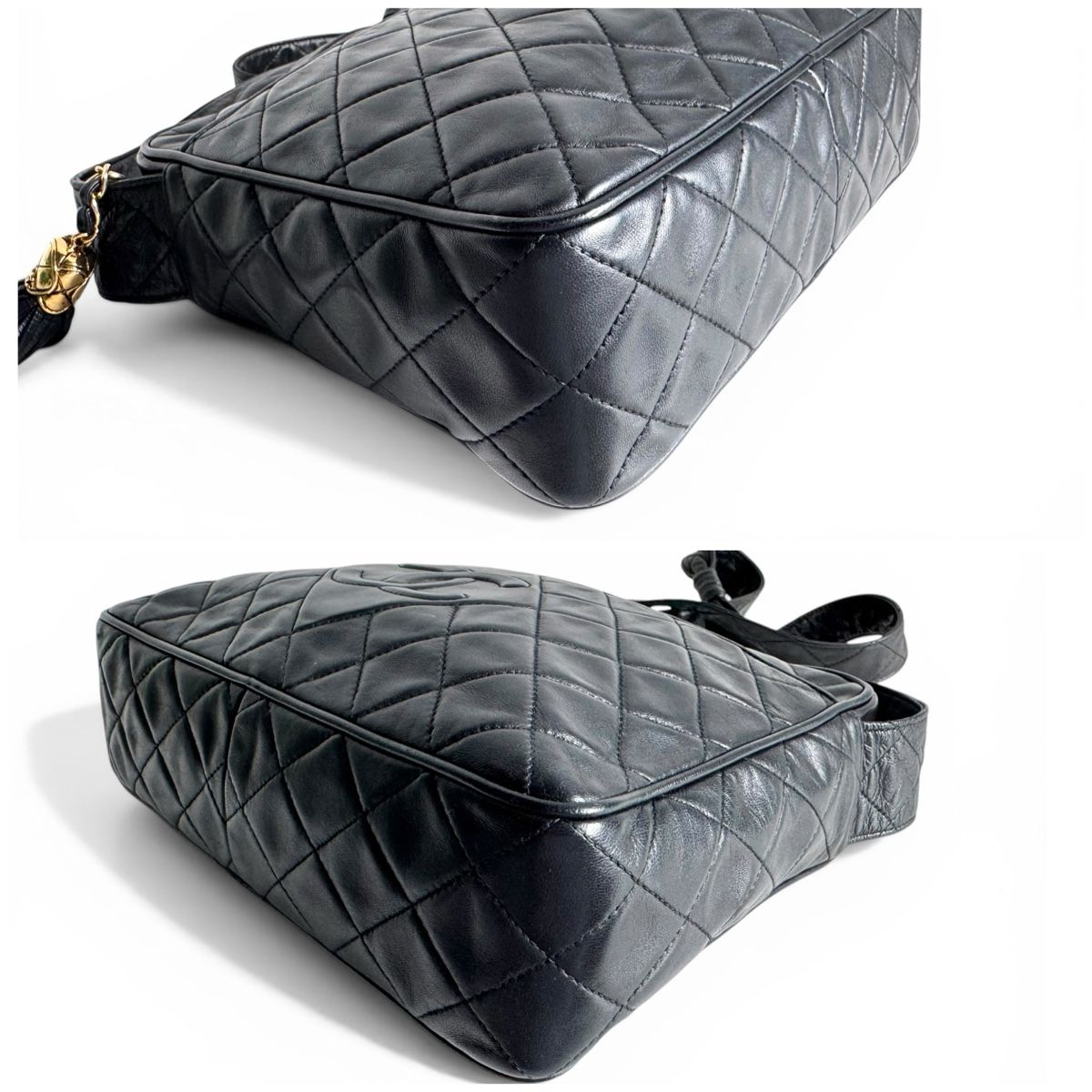 Chanel Borse da donna: CHANEL Lambskin Quilted CC Tassel Camera Case Tasche – Usato da Kriens venduto da hannaandkiko 8