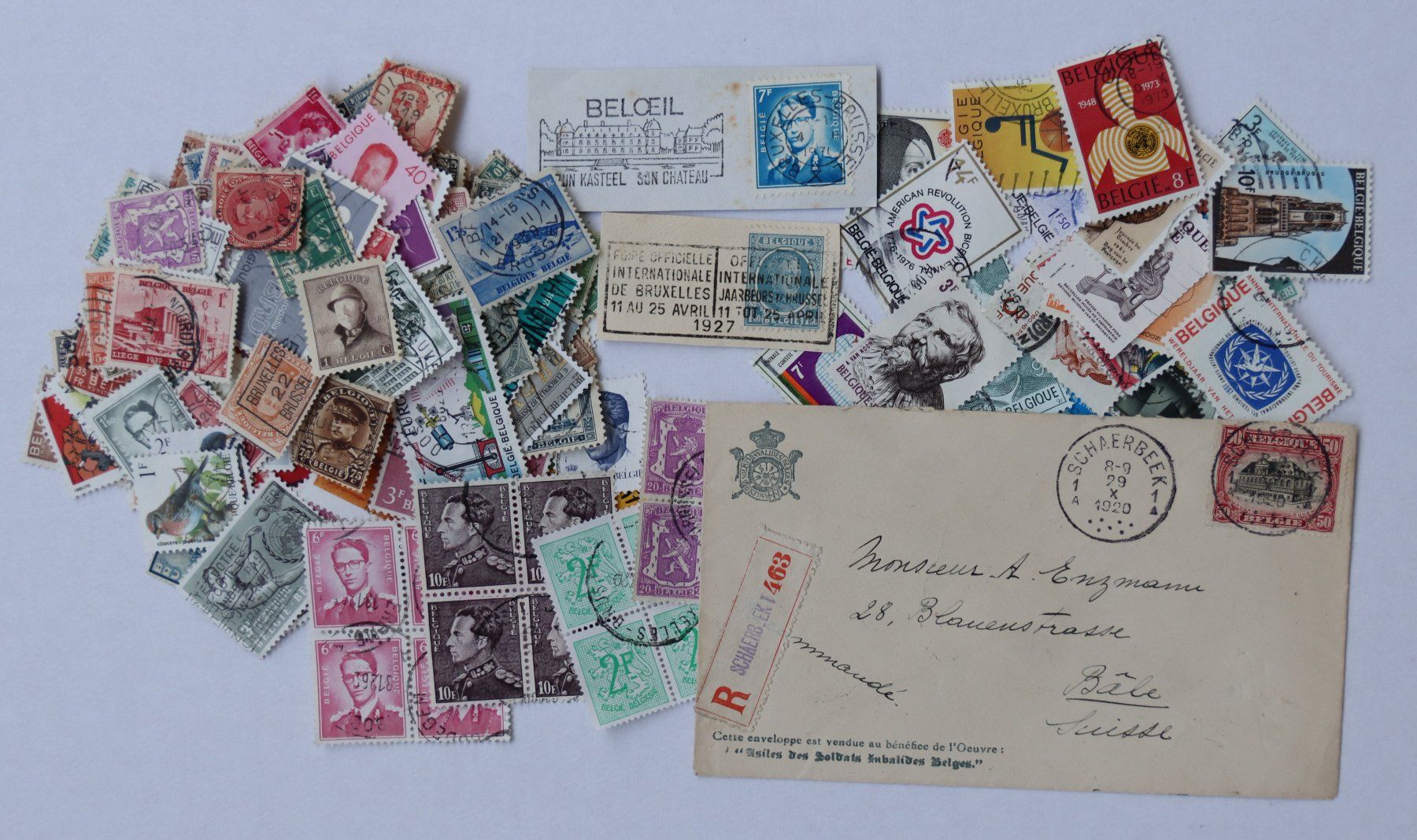 Alle Briefmarken: Briefmarken Belgien – Gebraucht aus Oberentfelden von lakipul 3