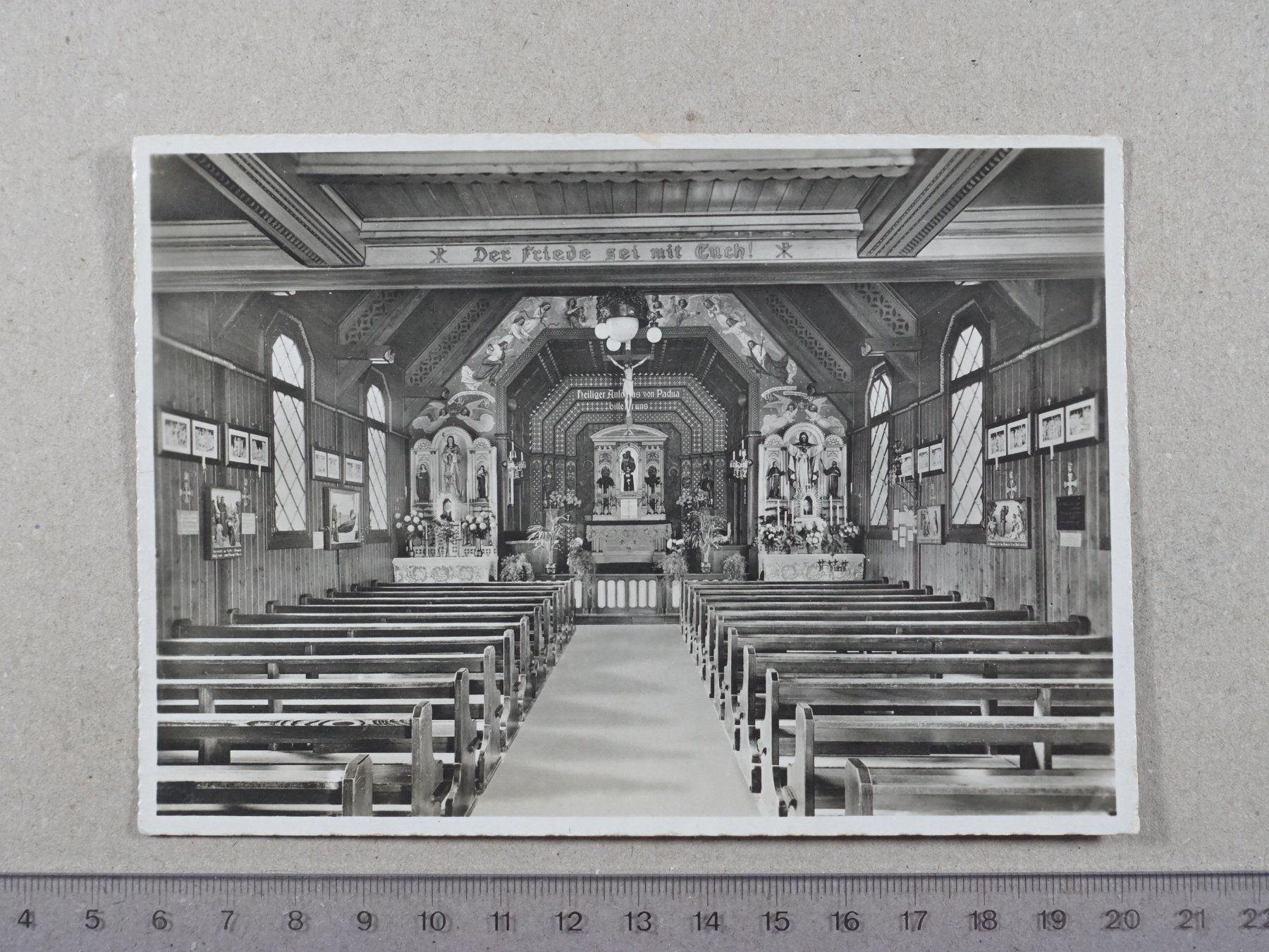Cartes postales: Egg bei Zürich, Wallfahrtskirche St. Antonius, 1949 – D'occasion à Lenzburg par fh1