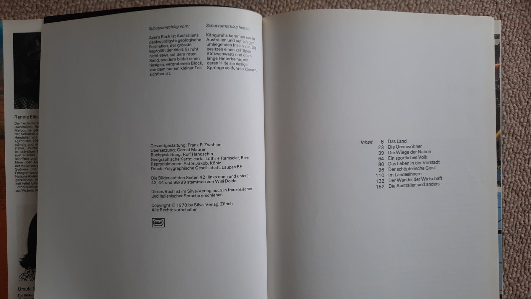 Libri: Australien, Silvabuch, 160S bebildert, neuwertig – Nuovo (secondo la descrizione) da Niederteufen venduto da Buecherwurm_70 1