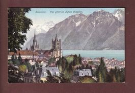 LAUSANNE depuis Beaulieu - 1910