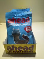 Ahead Low Sugar Gummies Sour Worms 6er Pack neu