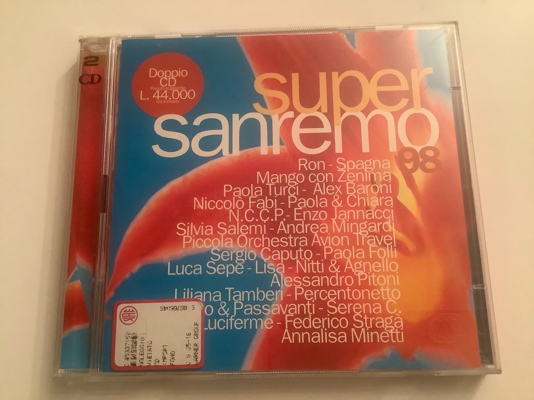 CD: super sanremo / 1998 / 2 CDs – Usato da Dübendorf venduto da Shreck