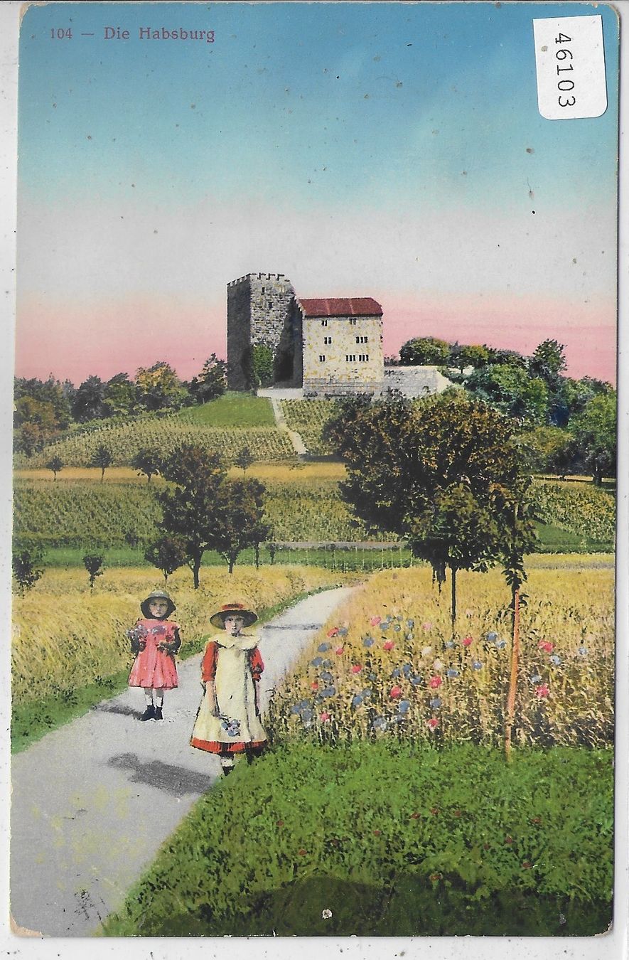 Cartoline postali: Die Habsburg - animee Kinder - Litho – Usato da Ettingen venduto da Kartenplanet