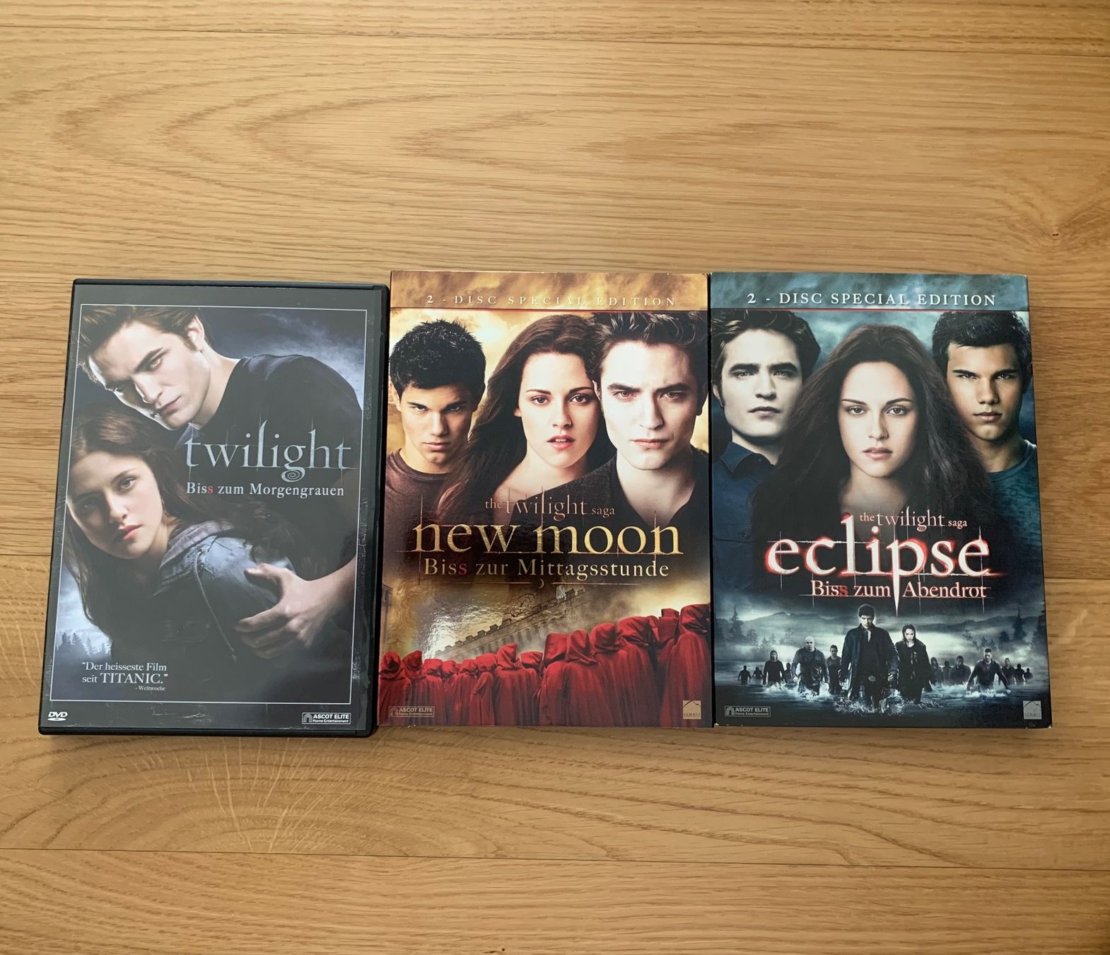 Tutti i DVDs: DVD Set Twilight – Usato da Zug venduto da celinaweiss