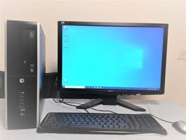 HP Computer mit Bildschirm 22 Zoll