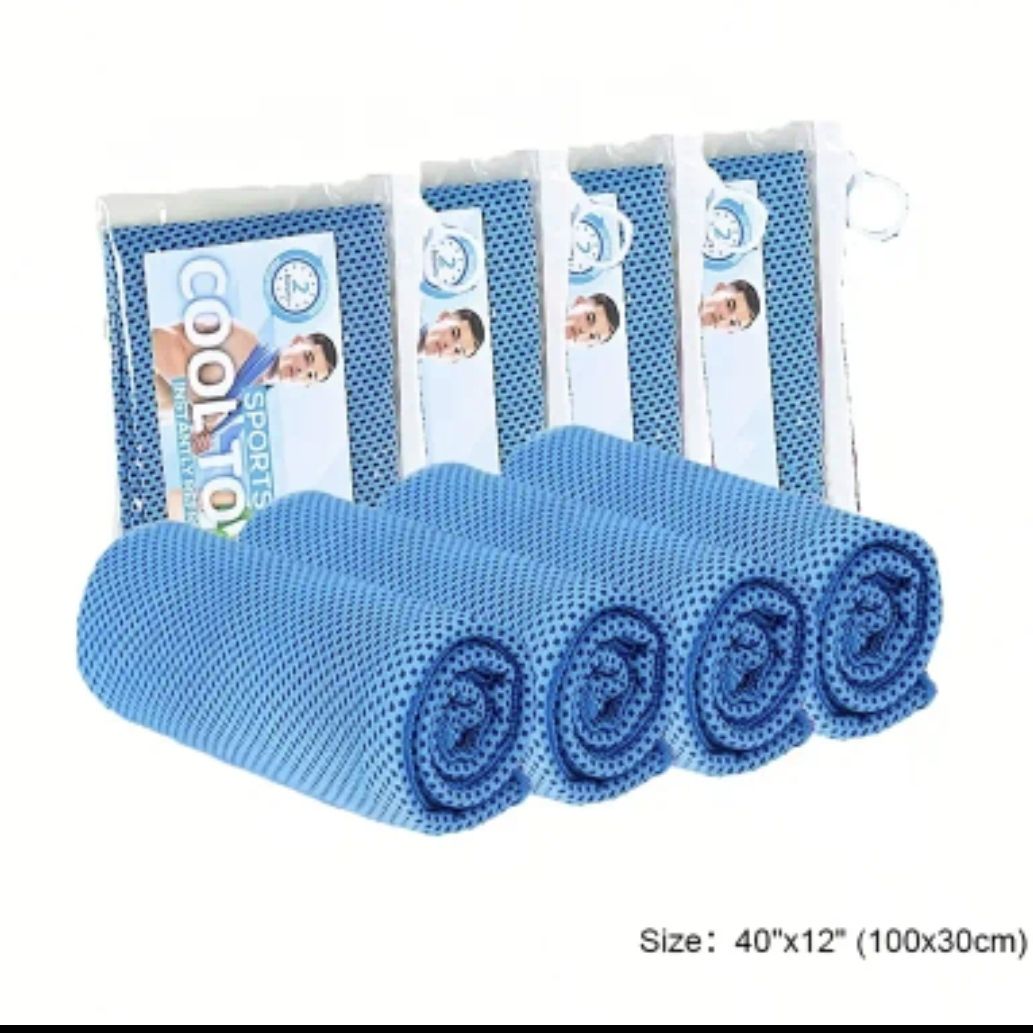 Teli da bagno: Kühltuch Blau neu – Nuovo e nell'imballaggio originale da Meggen venduto da goelfu09