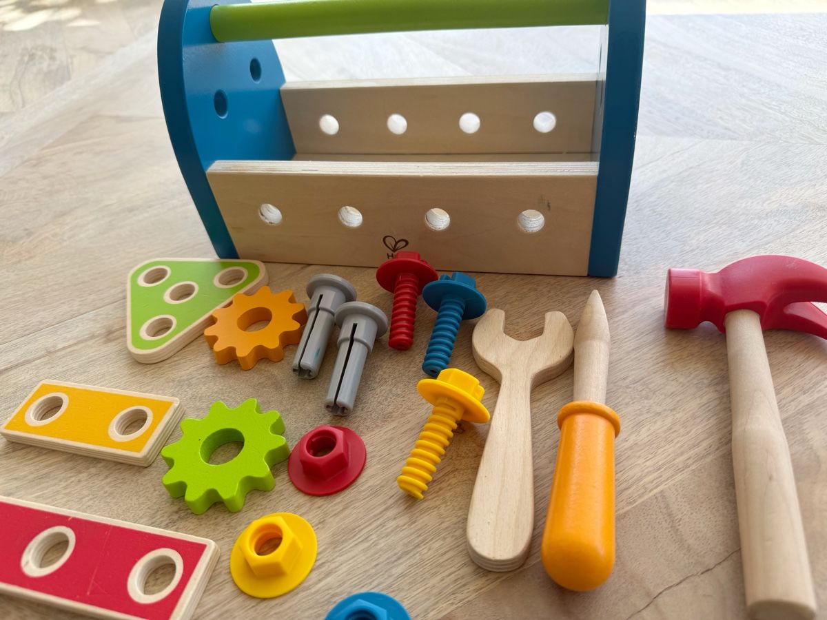 Hape Giocattoli: Hape Kinder Werkzeugkasten – Usato da Eggenwil venduto da Lissi82 4