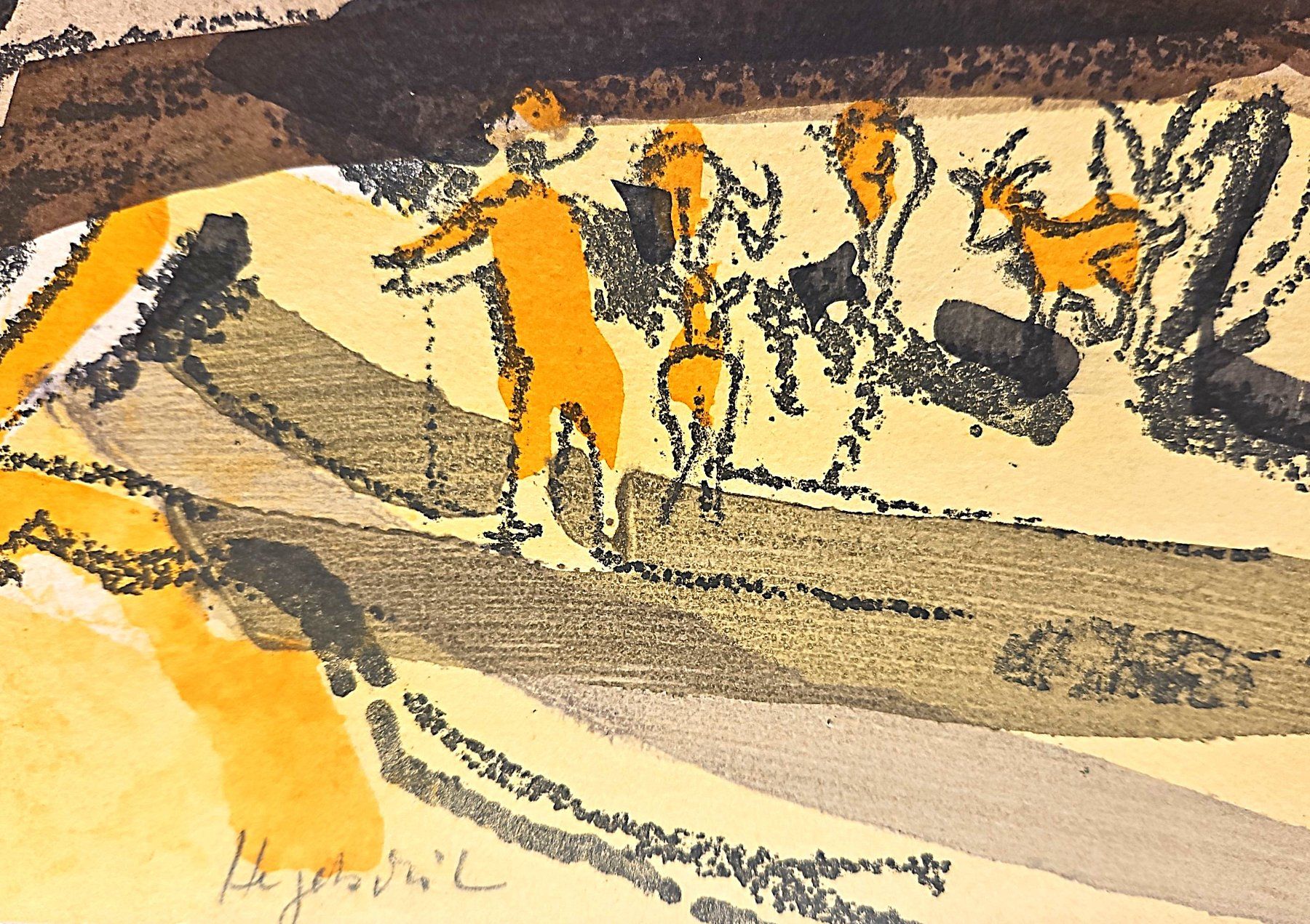 Grafica & Litografie: Max HEGETSCHWEILER (1902-1995) – Usato da Elgg venduto da cuendetkunst 2
