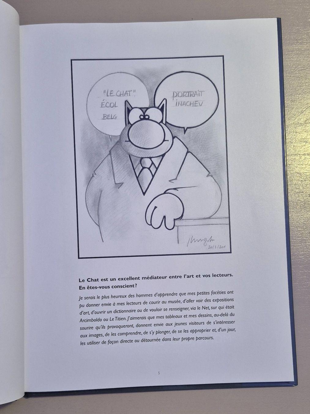 Fumetti: L'Art et le Chat - Philippe Geluck – Usato da Grand-Lancy venduto da loi_599y 4