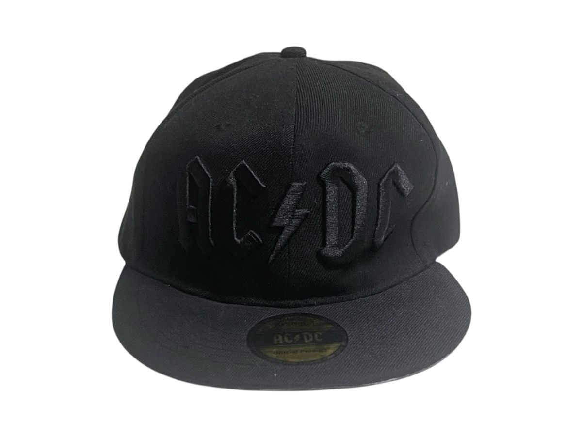 Copricapi, berretti & cappellini: Gesticktes AC/DC Snapback Cap, Schwarz, One Size - Offiziell – Usato da Luzern venduto da woti-shop 1
