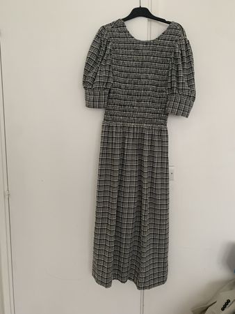 Robe longue dos nu Ganni