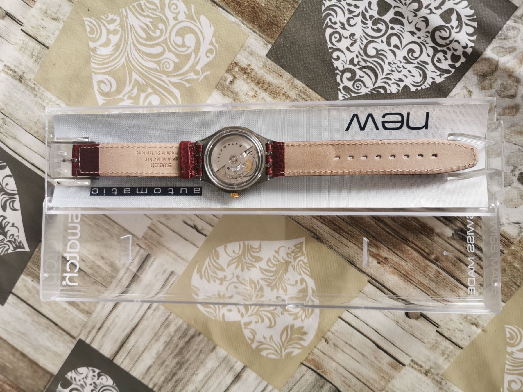 Swatch Orologi: Swatch Sam 10 Rubino rarità – Nuovo e nell'imballaggio originale da Agno venduto da cavallopazzo72 1