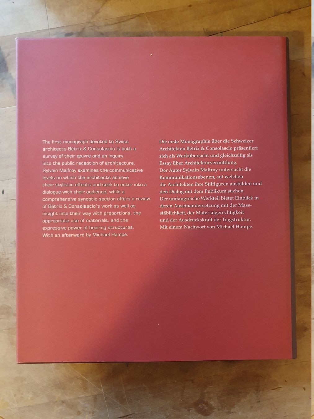 Libri: Bétrix & Consolascio – Usato da Zürich venduto da loosebone 5