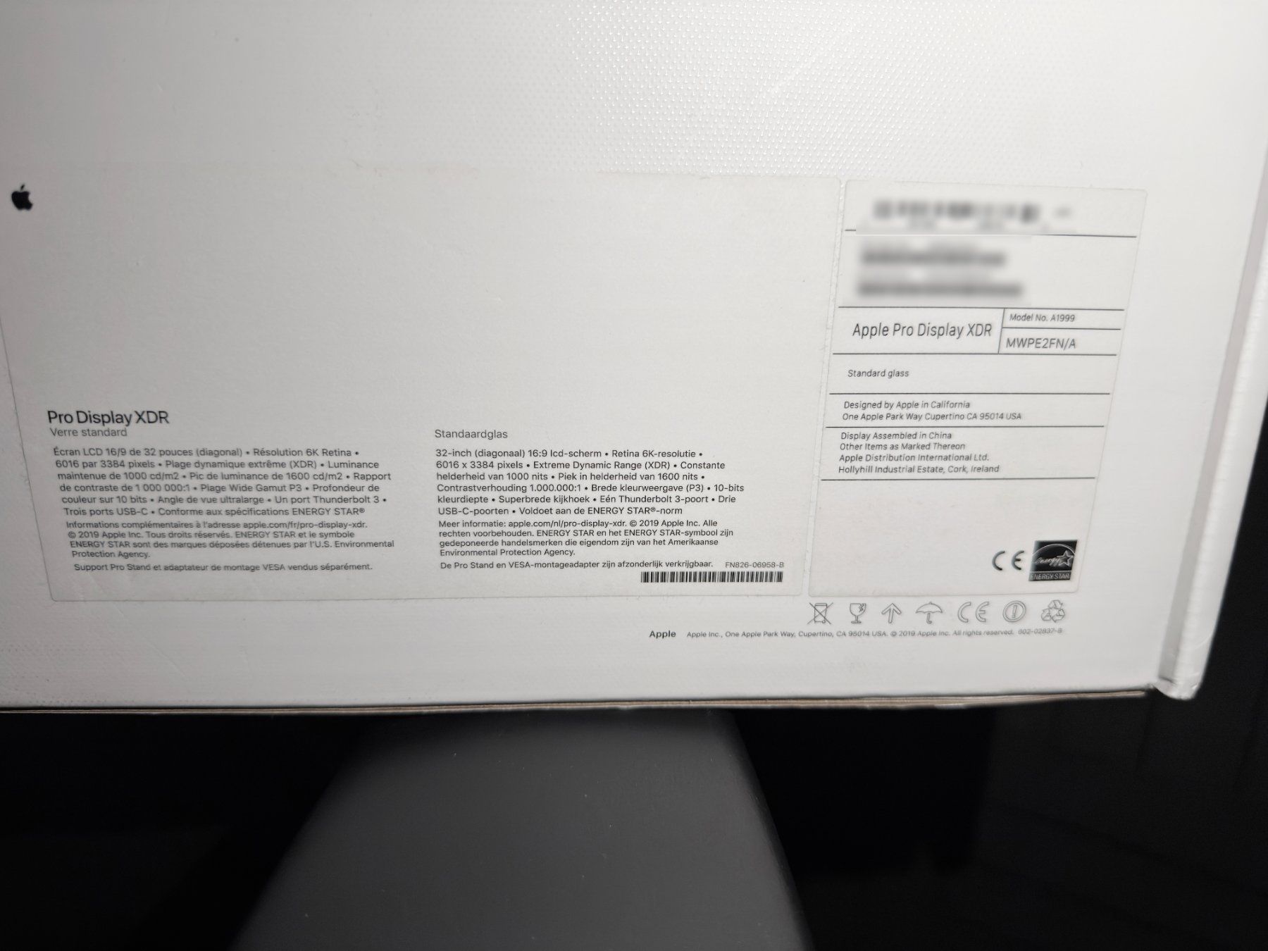Apple Monitor: Apple Pro Display XDR 32" 6K sans support + VESA adapter – Usato da Le Lignon venduto da WilliamAndry 7