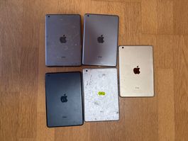 5 Stk Ipad (Bundle / Lot) ungeprüft