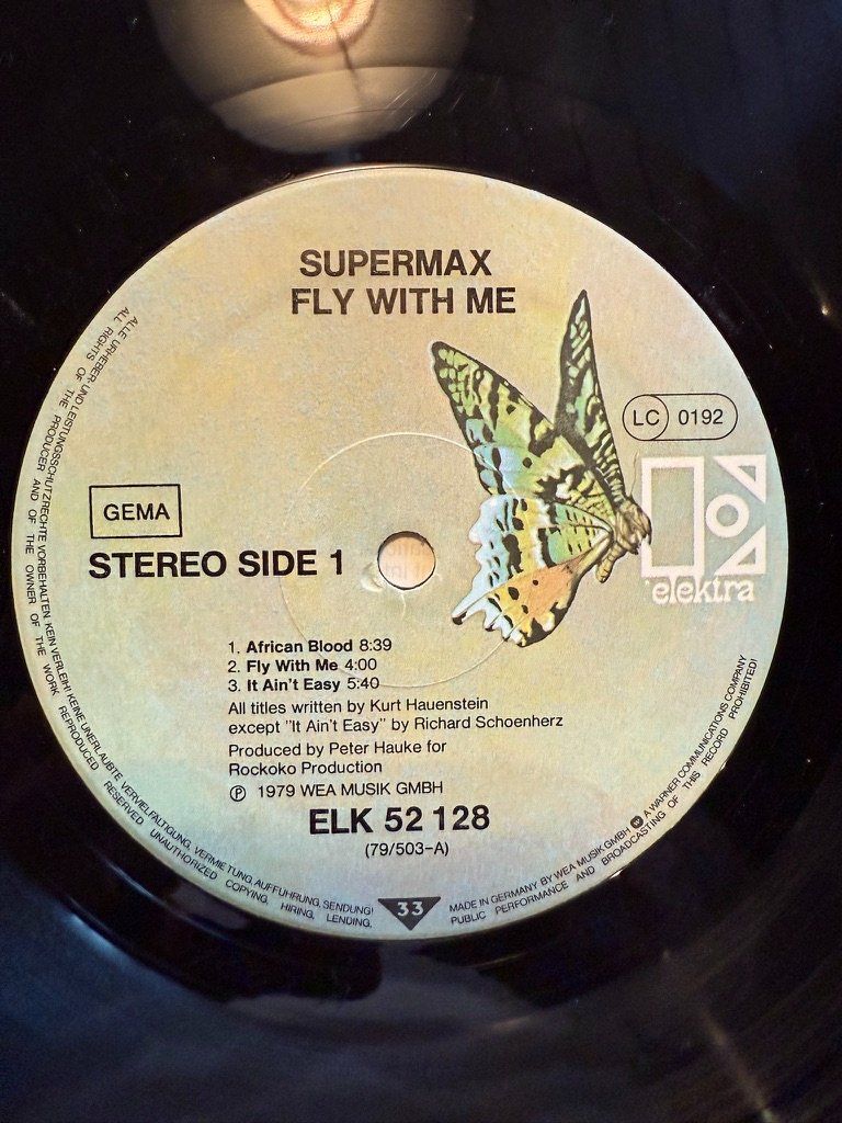 Dischi in vinile: Supermax – Fly With Me - 1979 - Original – Usato da Unterägeri venduto da hero87333 4