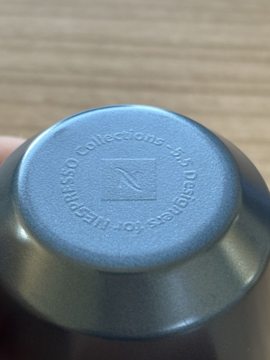 Nespresso Tasses: 2x Nespresso Cup Pixie - Lungo & Espresso - Metall – Neuf (Voir description) à Jona par Sid100 6