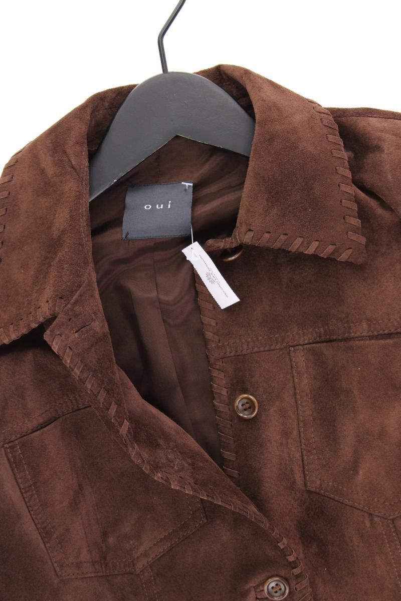 Jacken: Oui Lederjacke Gr. 36 braun – Gebraucht aus Neustadt an der Waldnaab von SecondLifeFashion 2