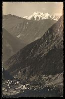 AK Blatten b. Naters, Blick zur Mischatelgruppe