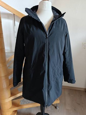 Jack Wolfskin Texapore Wintermantel Parka schwarz XL Damen