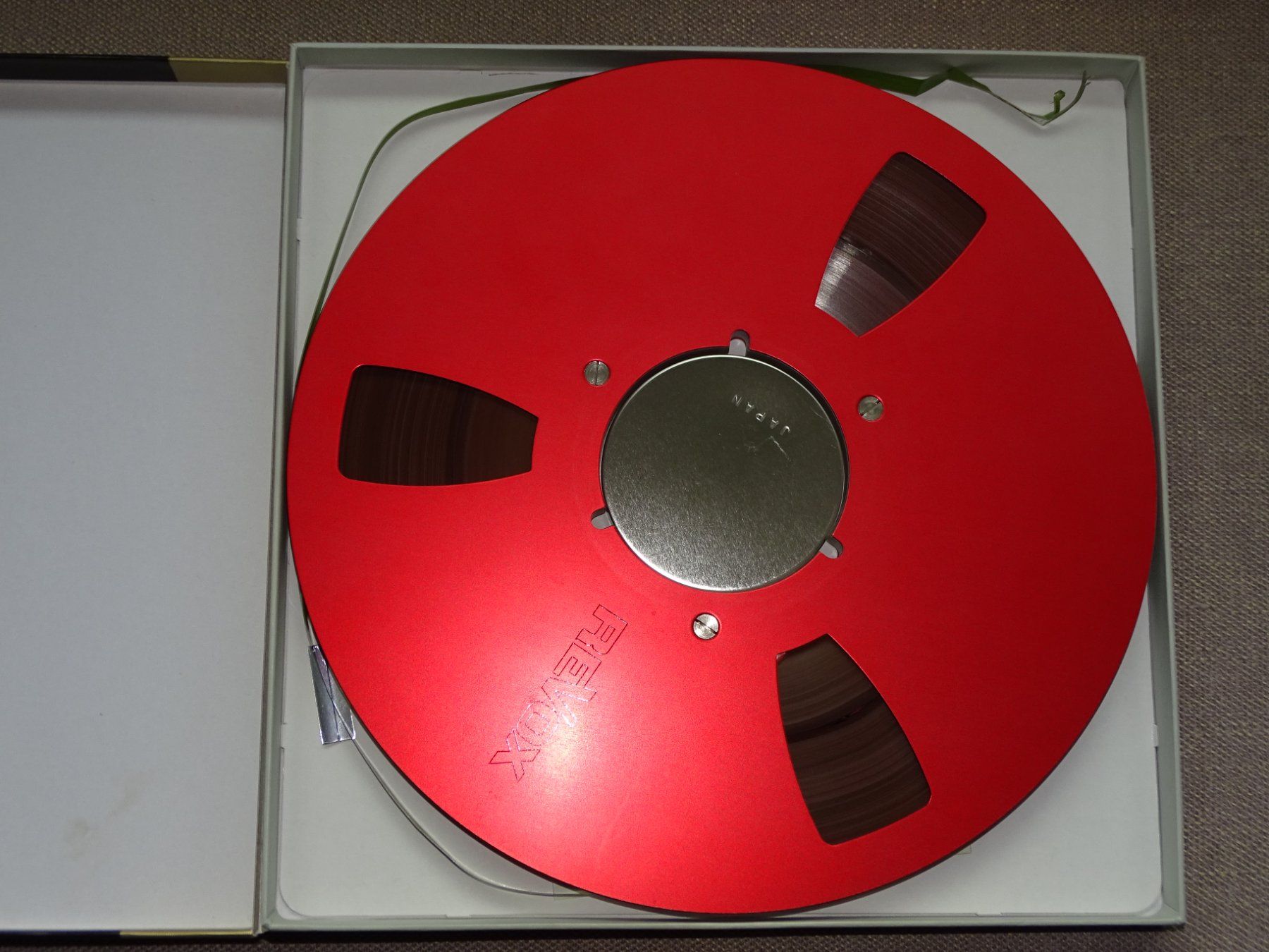 Revox Apparecchi a nastro: Spule Revox mit Band BASF oder Maxell – Usato da Hirzel venduto da Musicman03