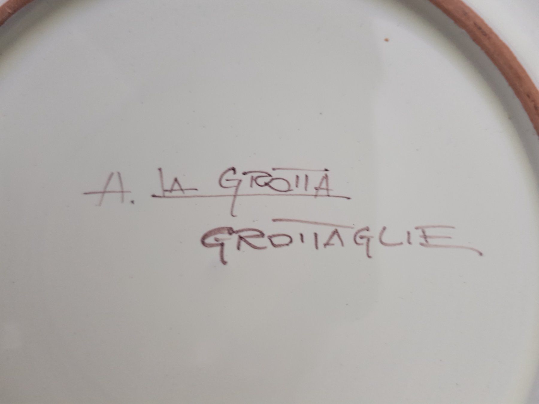 Ciotole: Handgefertigte Schüssel/Schale im Shabby Chic-Look – Usato da Märstetten venduto da activemember 2