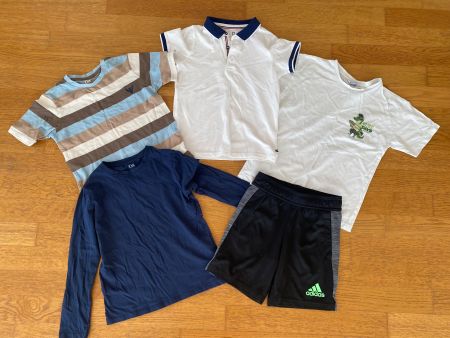 Kleider Set Jungen Gr128 5-teilig Adidas Okaidi Mayoral C&A