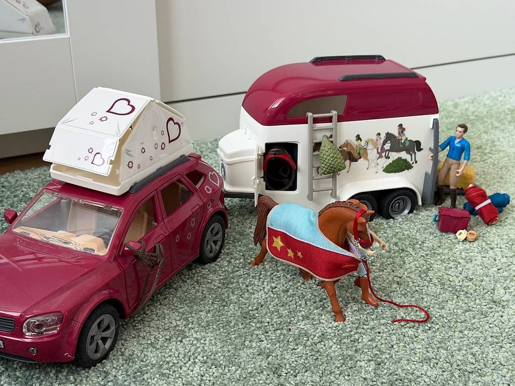 Giocattoli: Schleich Pferdeanhänger  – Usato da Steinach venduto da Susansung