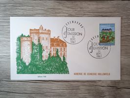 TR47 Enveloppe + Timbre Luxembourg 1967