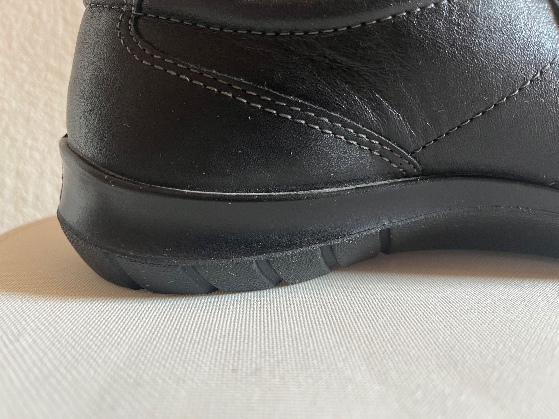 Ecco Damenschuhe: Schwarze Ecco Schuhe, Lederschuhe, Gr. 41 – Gebraucht aus Bassersdorf von Steyning88 4