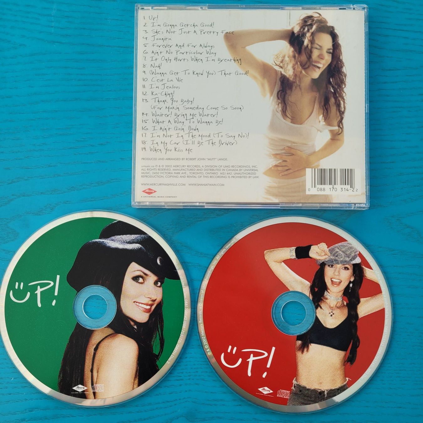 CDs: Shania Twain- üp ! – Gebraucht aus SCHÜBELBACH von CoKaHa 1