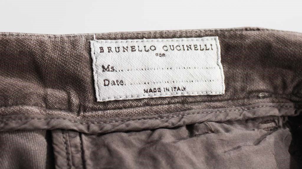 Brunello Cucinelli Pantaloni: BRUNELLO CUCINELLI Hose Gr. 32 – Usato da Belp venduto da caramel-secondhand 5
