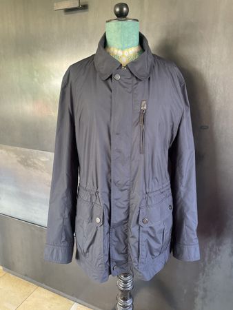 Schneiders Salzburg Regenjacke blau Gr. 50/ Imperméable bleu